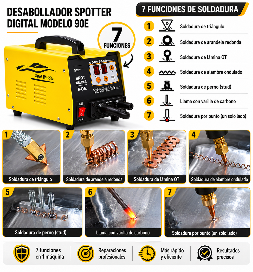 Desabollador Spotter Digital 90E