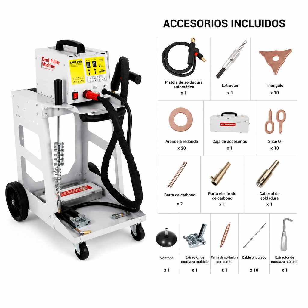 Desabollador Spotter Digital 95L